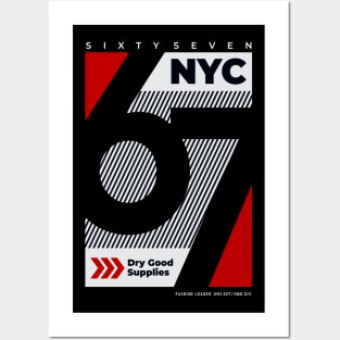 NYC Sixty Seven Posters and Art